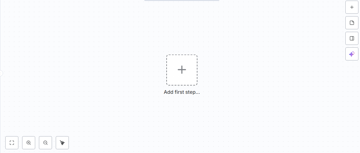 n8n Workflow Canvas mit verbundenen Automations-Nodes