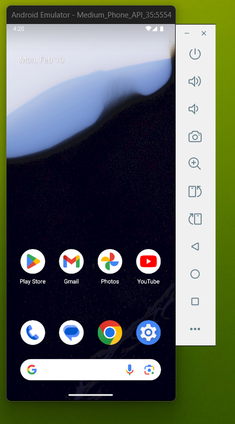 Android Studio Emulator für App-Entwicklung